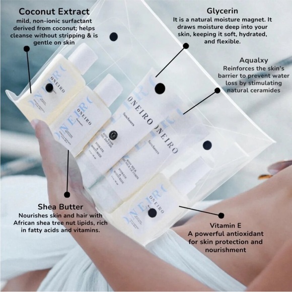 Oneiro Sunchasers Ready, Go Travel Kit - 5 Pcs with Plastic Pouch - BRAND NEW! - Picture 7 of 7